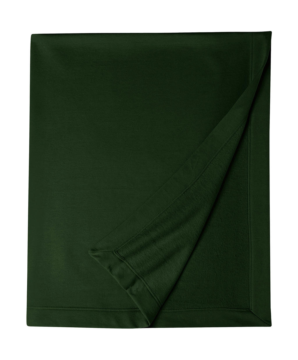 001.09 / DryBlend® Fleece Stadium Blanket / Forest Green