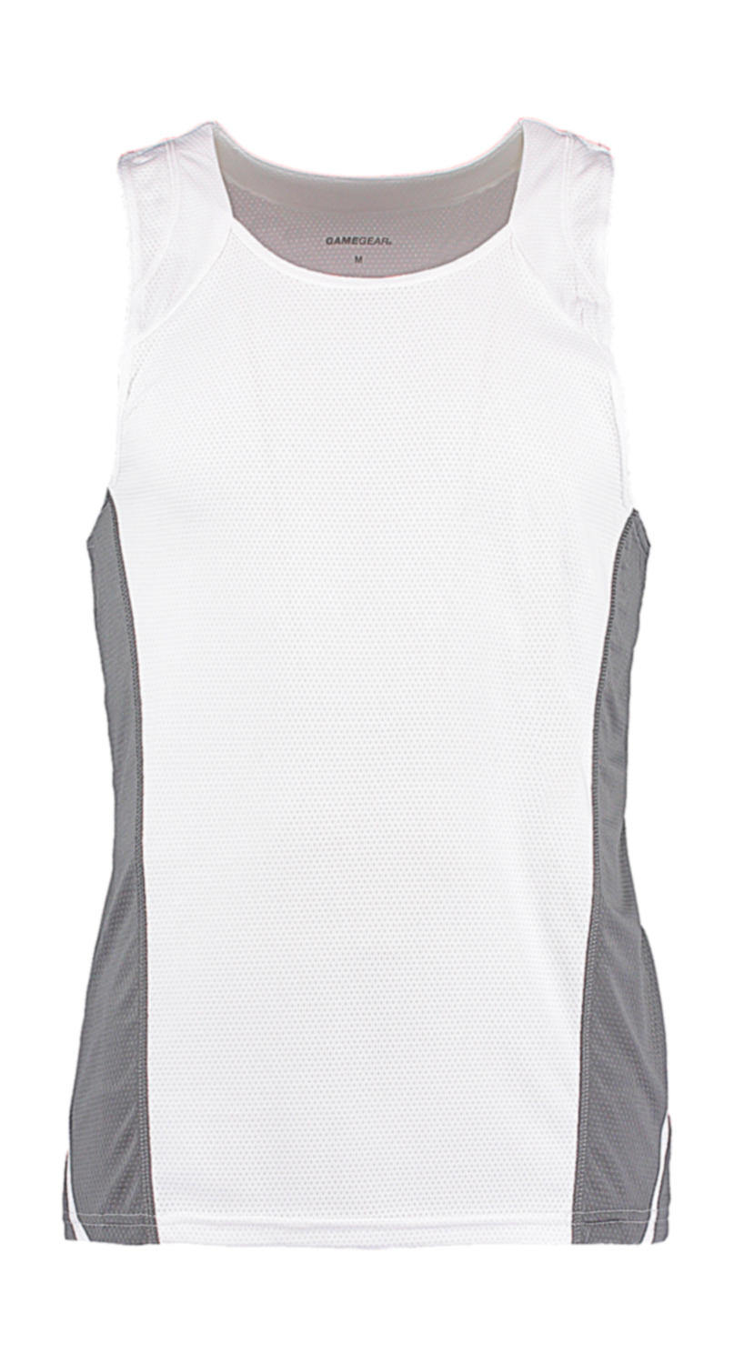 031.11 / Regular Fit Cooltex® Vest  / White/Grey