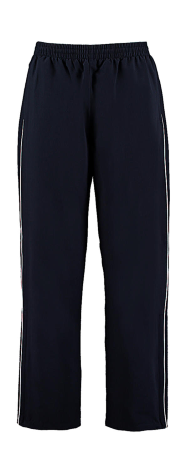 096.11 / Classic Fit Piped Track Pant / Navy/White