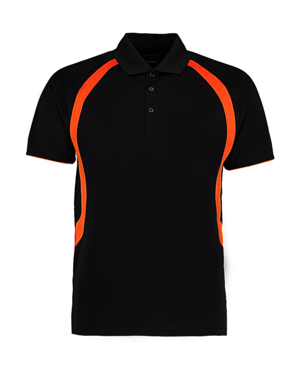 550.11 / Classic Fit Cooltex® Riviera Polo Shirt / Black/Orange