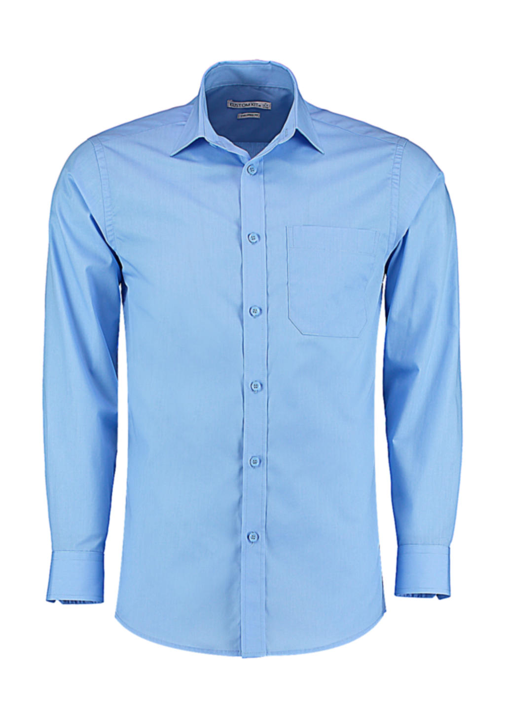 771.11 / Tailored Fit Poplin Shirt / Light Blue