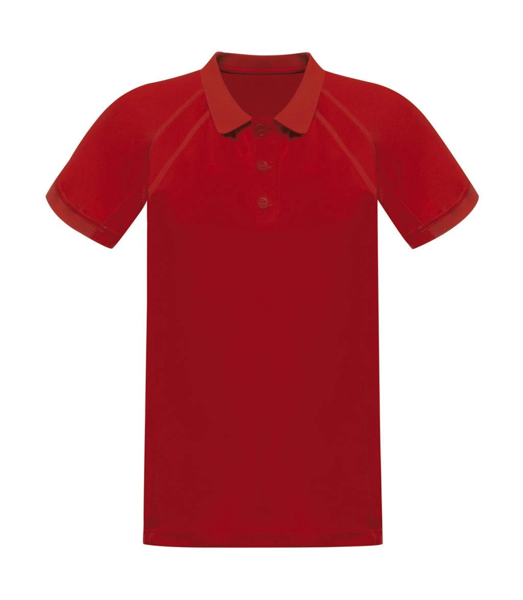 Coolweave Wicking Polo zum Besticken und Bedrucken in der Farbe Classic Red mit Ihren Logo, Schriftzug oder Motiv.