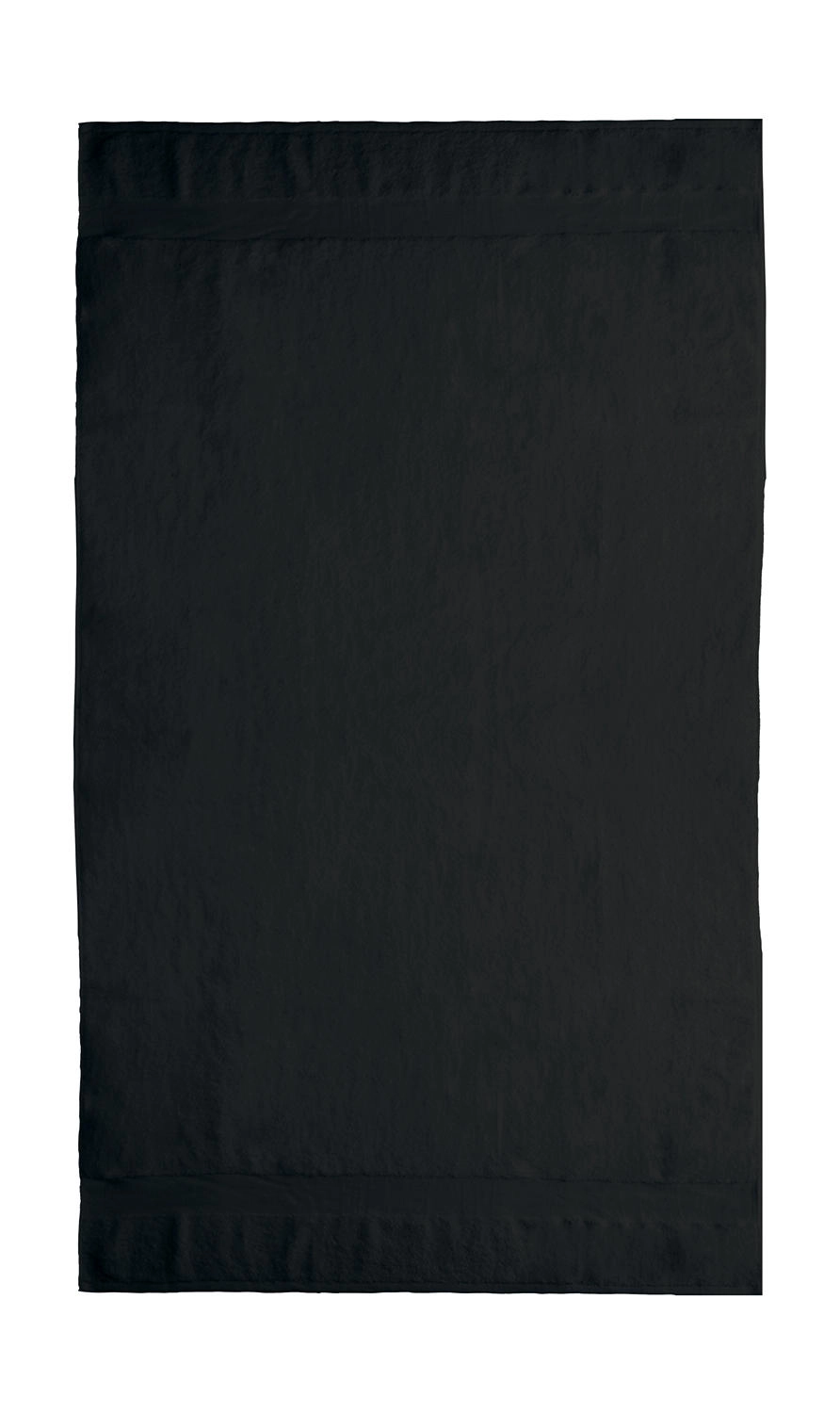 Seine Beach Towel 100x150 or 180 cm zum Besticken und Bedrucken in der Farbe Black mit Ihren Logo, Schriftzug oder Motiv.