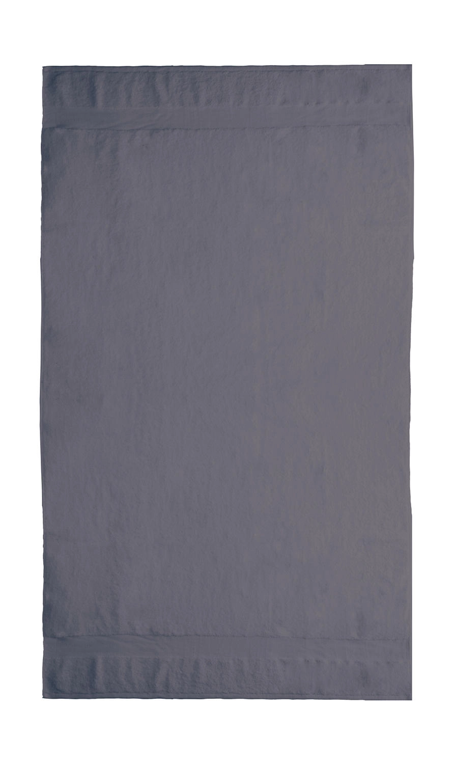 Seine Beach Towel 100x150 or 180 cm zum Besticken und Bedrucken in der Farbe Grey mit Ihren Logo, Schriftzug oder Motiv.