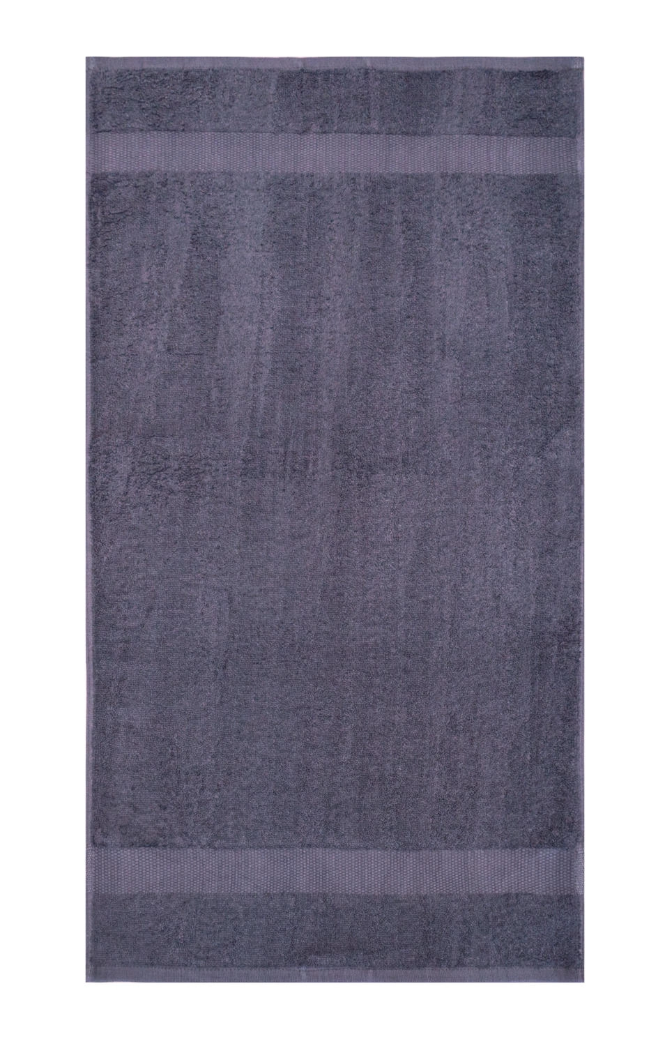 Tiber Hand Towel 50x100cm zum Besticken und Bedrucken in der Farbe Steel Grey mit Ihren Logo, Schriftzug oder Motiv.