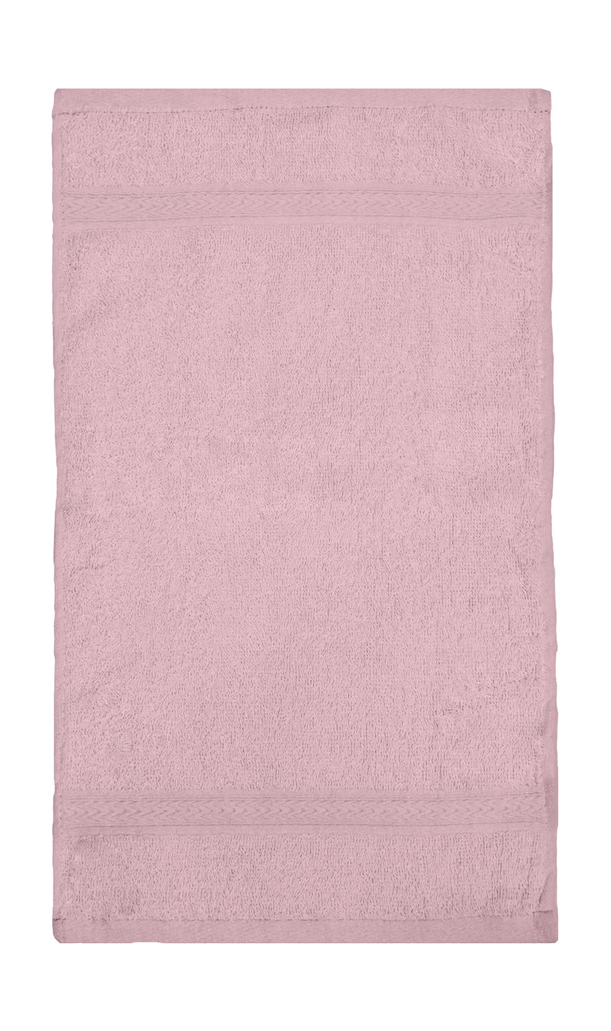 Rhine Guest Towel 30x50 cm zum Besticken und Bedrucken in der Farbe Pink mit Ihren Logo, Schriftzug oder Motiv.