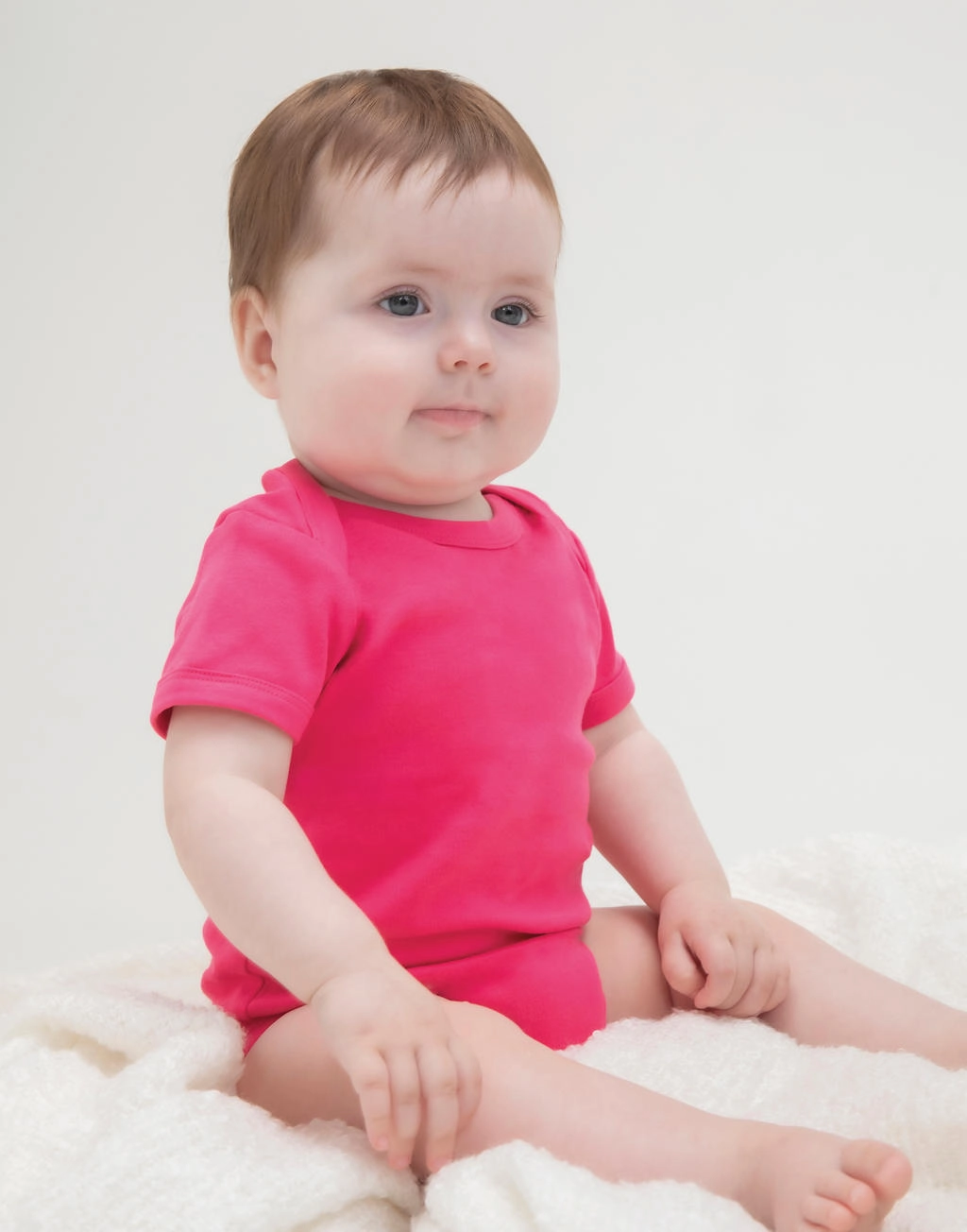 Baby Bodysuit zum Besticken und Bedrucken mit Ihren Logo, Schriftzug oder Motiv.