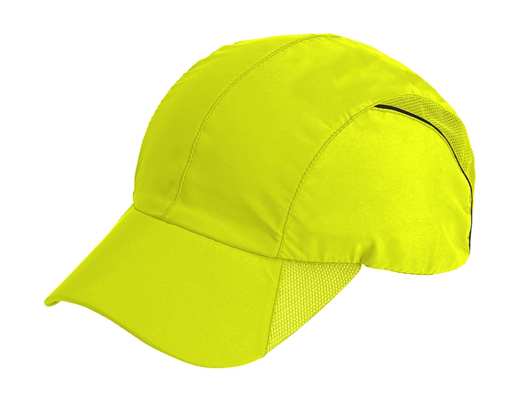 Spiro Impact Sport Cap zum Besticken und Bedrucken in der Farbe Fluorescent Yellow mit Ihren Logo, Schriftzug oder Motiv.