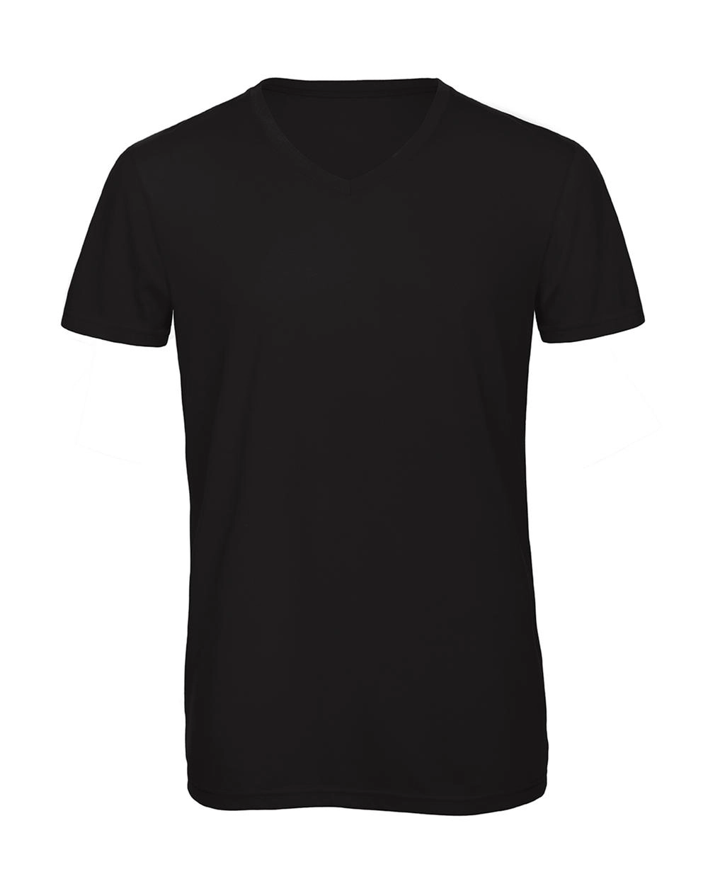 V Triblend/men T-Shirt zum Besticken und Bedrucken in der Farbe Black mit Ihren Logo, Schriftzug oder Motiv.