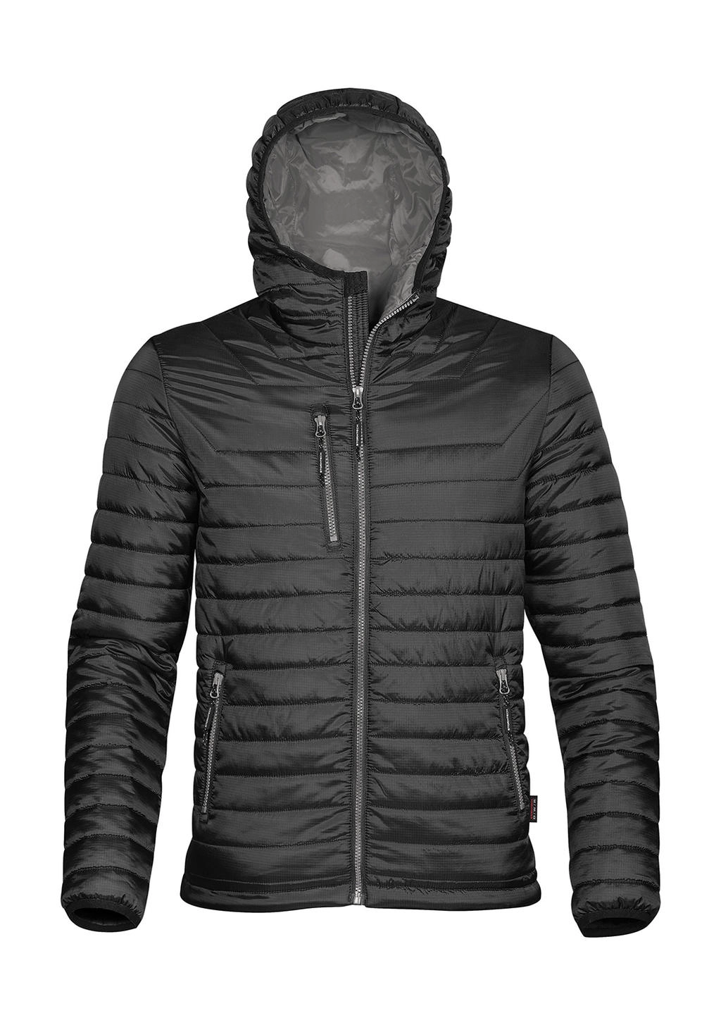 Gravity Thermal Jacket zum Besticken und Bedrucken in der Farbe Black/Charcoal mit Ihren Logo, Schriftzug oder Motiv.