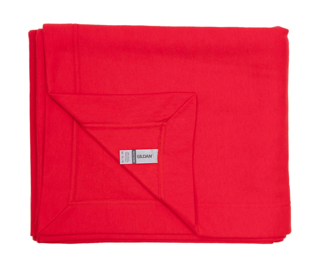 Heavy Blend Fleece Stadium Blanket zum Besticken und Bedrucken in der Farbe Red mit Ihren Logo, Schriftzug oder Motiv.