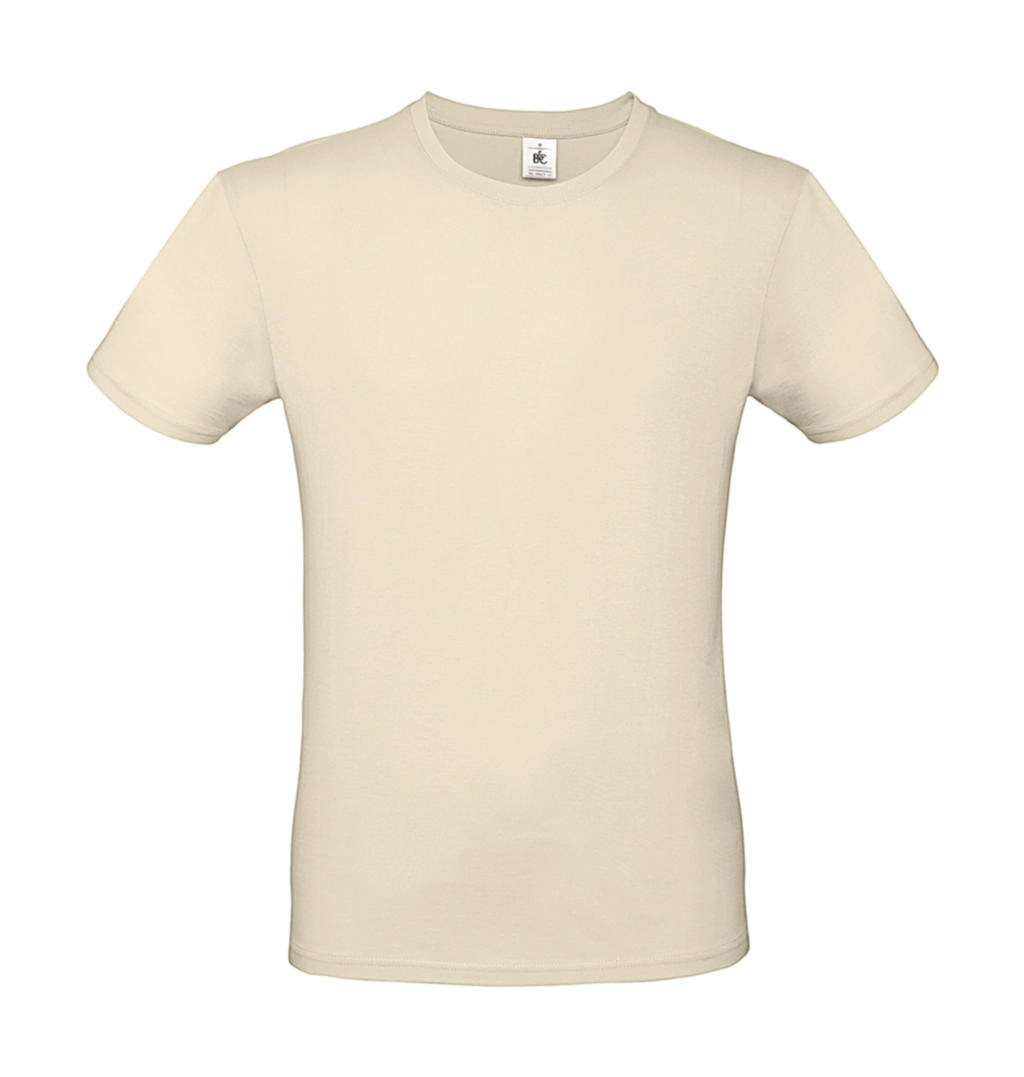 #E150 T-Shirt zum Besticken und Bedrucken in der Farbe Natural mit Ihren Logo, Schriftzug oder Motiv.