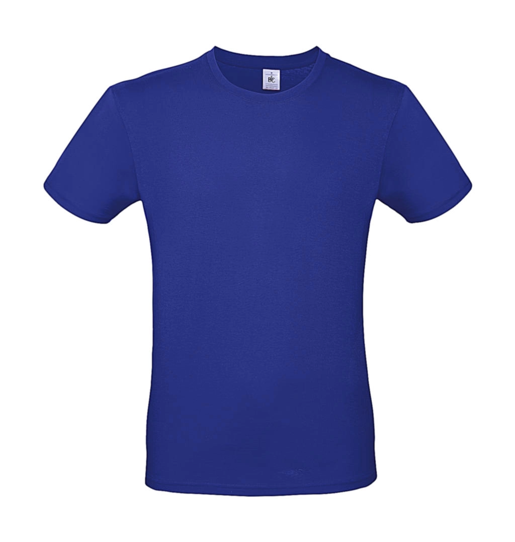 #E150 T-Shirt zum Besticken und Bedrucken in der Farbe Cobalt Blue mit Ihren Logo, Schriftzug oder Motiv.