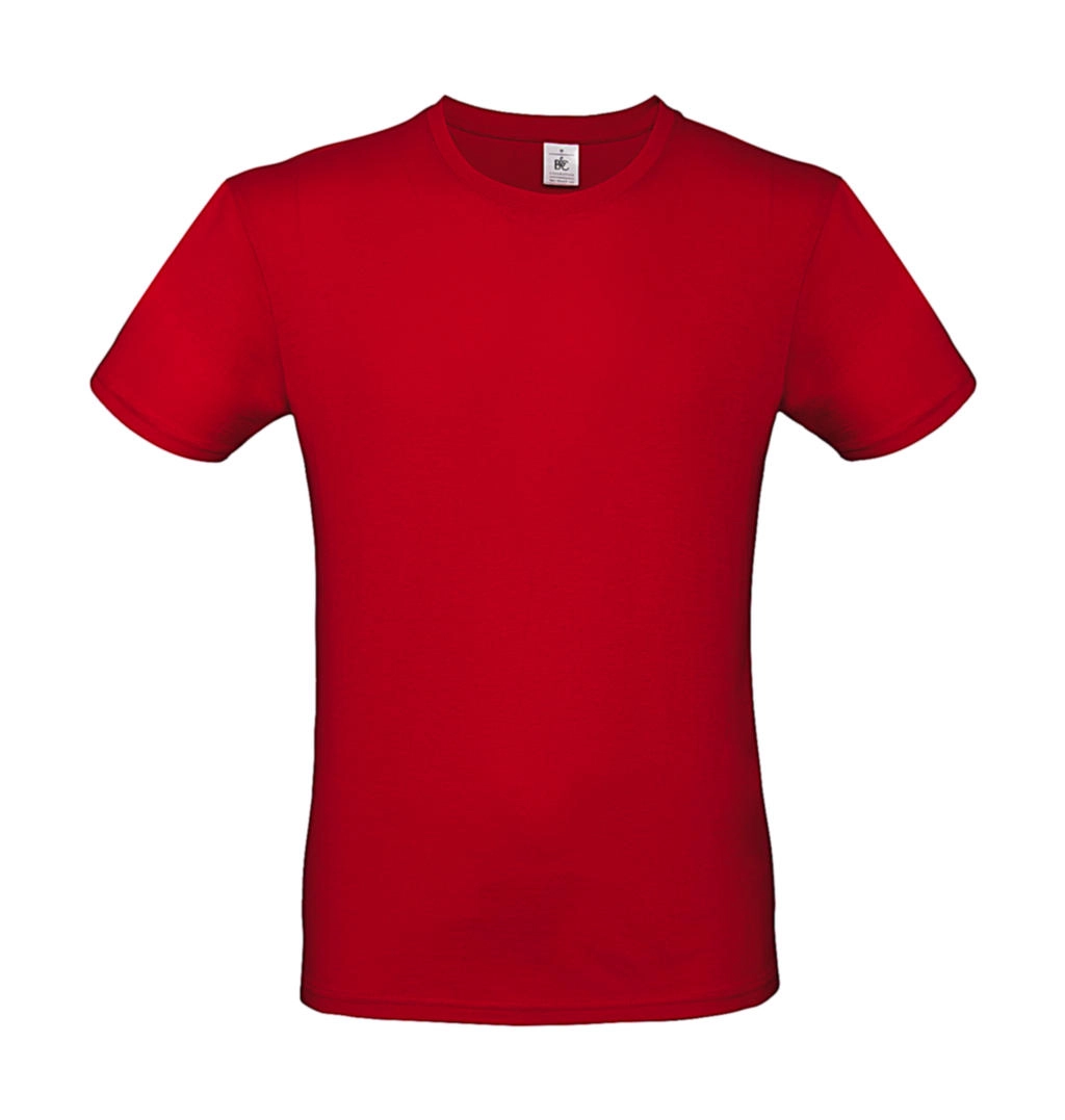 #E150 T-Shirt zum Besticken und Bedrucken in der Farbe Red mit Ihren Logo, Schriftzug oder Motiv.