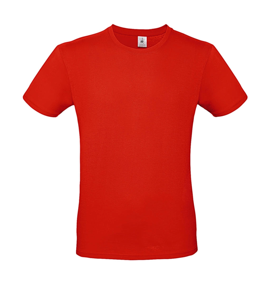 #E150 T-Shirt zum Besticken und Bedrucken in der Farbe Fire Red mit Ihren Logo, Schriftzug oder Motiv.
