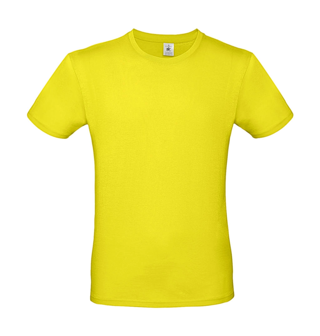 #E150 T-Shirt zum Besticken und Bedrucken in der Farbe Solar Yellow mit Ihren Logo, Schriftzug oder Motiv.