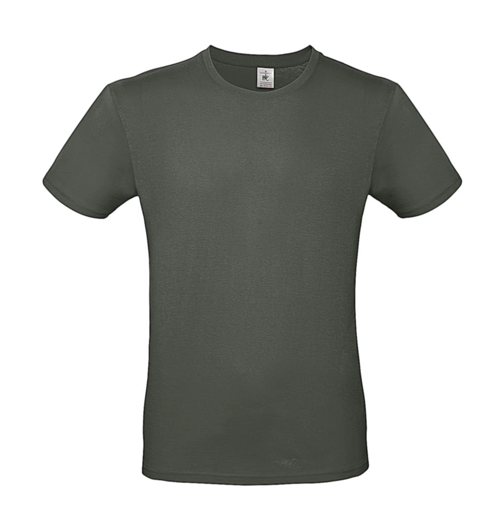 #E150 T-Shirt zum Besticken und Bedrucken in der Farbe Millenial Khaki mit Ihren Logo, Schriftzug oder Motiv.