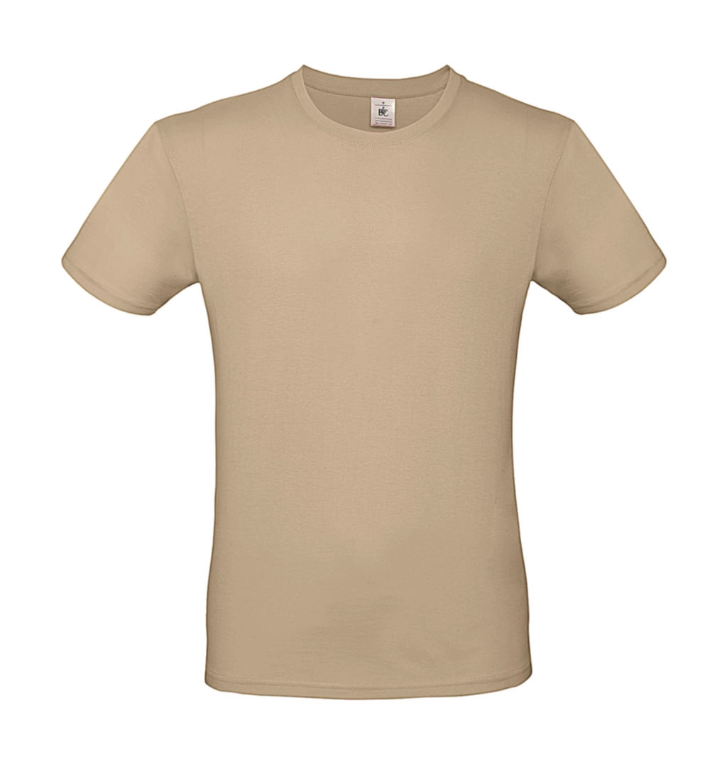 #E150 T-Shirt zum Besticken und Bedrucken in der Farbe Sand mit Ihren Logo, Schriftzug oder Motiv.