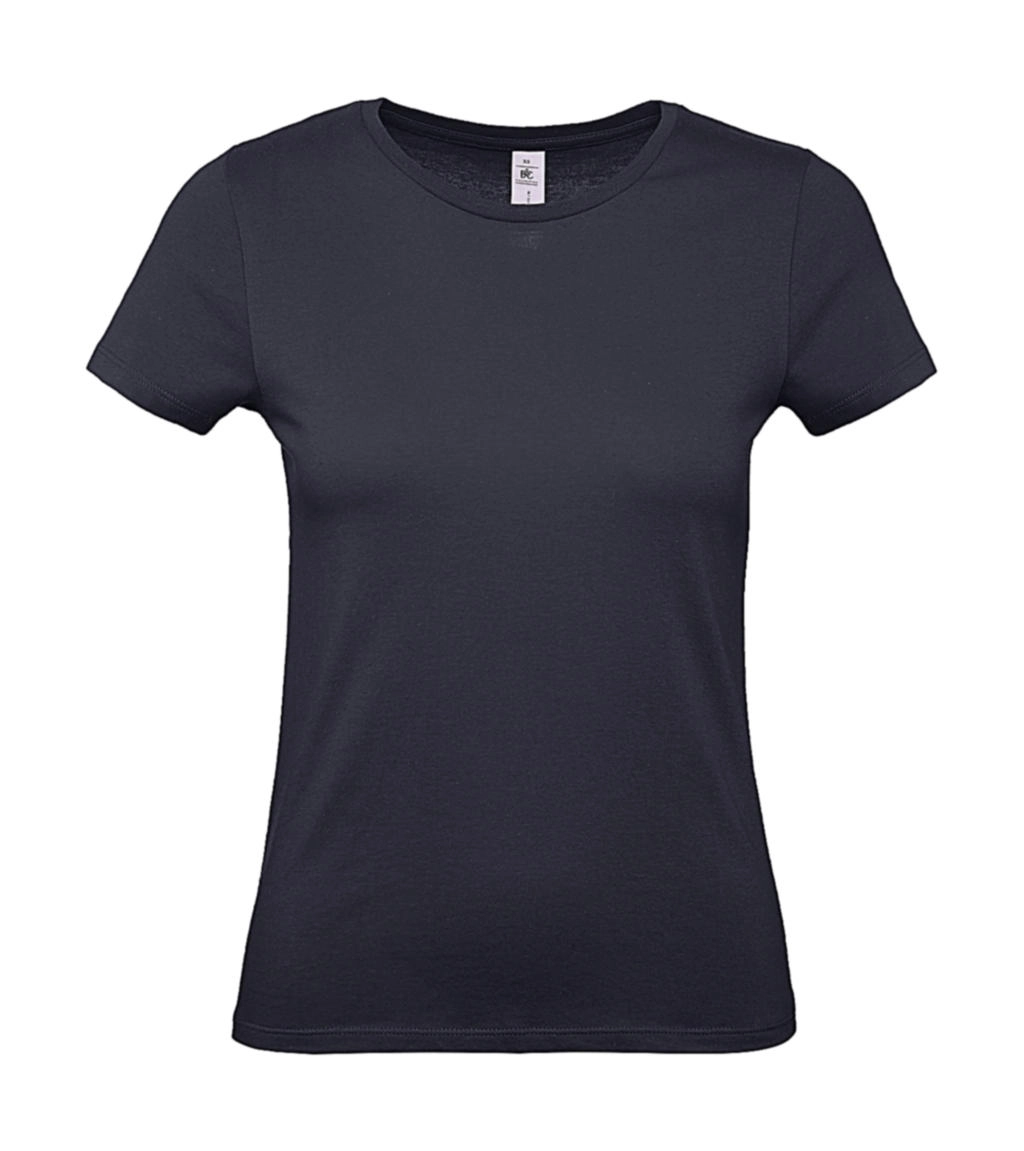 #E150 /women T-Shirt zum Besticken und Bedrucken in der Farbe Light Navy mit Ihren Logo, Schriftzug oder Motiv.
