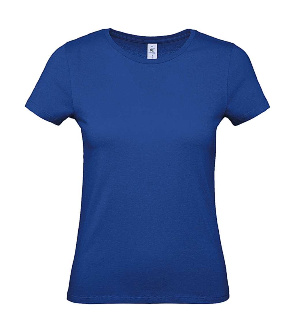 #E150 /women T-Shirt zum Besticken und Bedrucken in der Farbe Royal Blue mit Ihren Logo, Schriftzug oder Motiv.