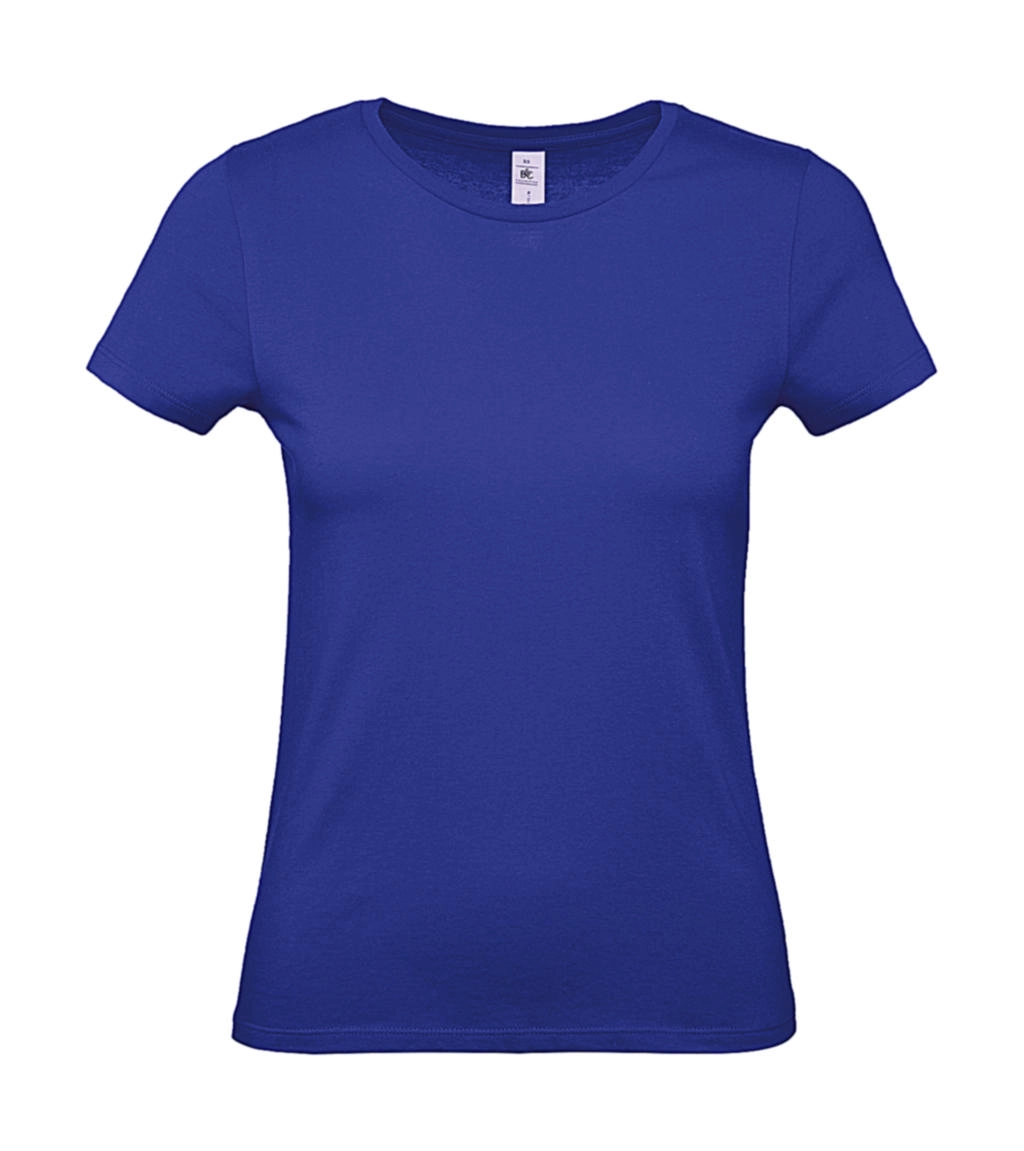 #E150 /women T-Shirt zum Besticken und Bedrucken in der Farbe Cobalt Blue mit Ihren Logo, Schriftzug oder Motiv.