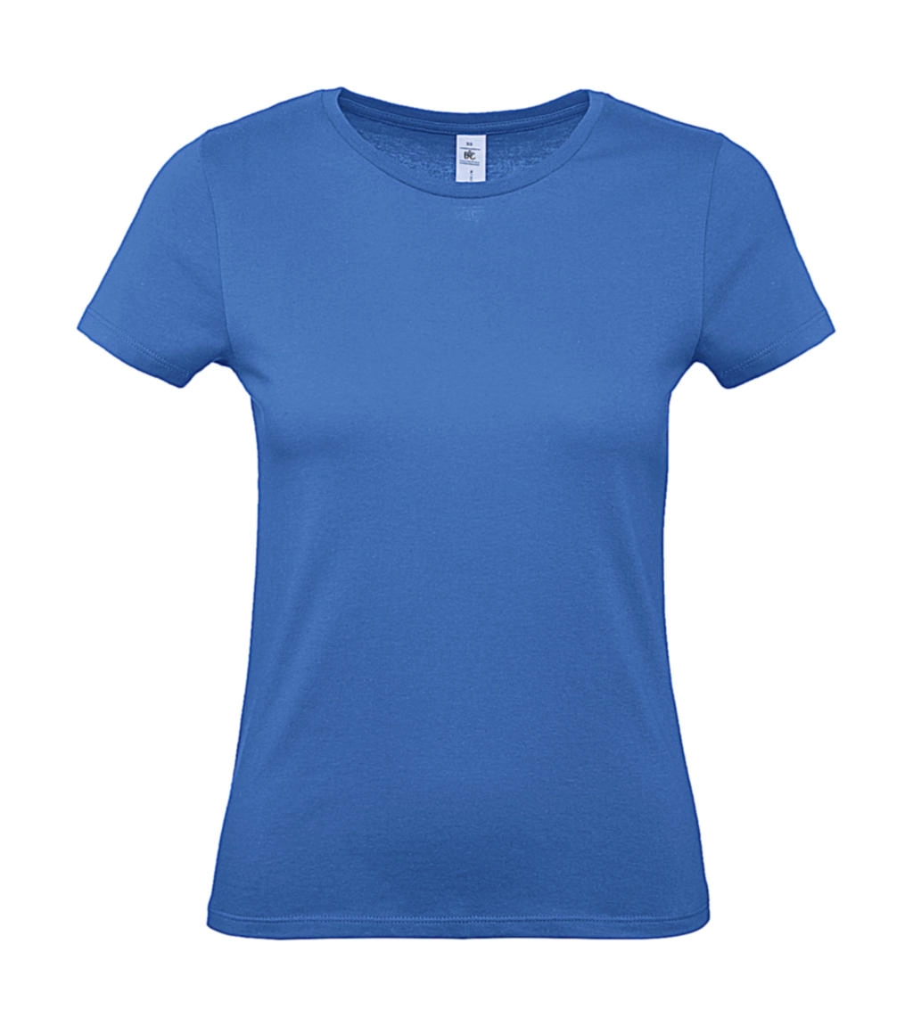#E150 /women T-Shirt zum Besticken und Bedrucken in der Farbe Azure mit Ihren Logo, Schriftzug oder Motiv.