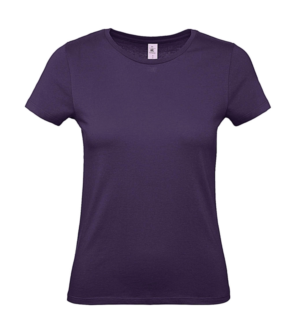 #E150 /women T-Shirt zum Besticken und Bedrucken in der Farbe Urban Purple mit Ihren Logo, Schriftzug oder Motiv.