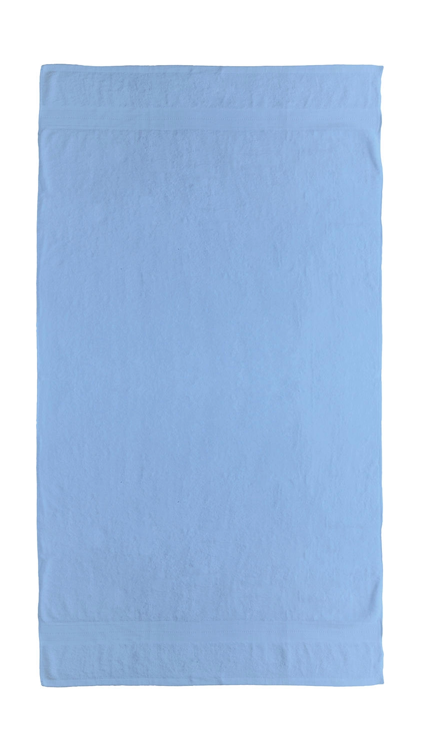 Rhine Beach Towel 100x150 oder 180 cm zum Besticken und Bedrucken in der Farbe Light Blue mit Ihren Logo, Schriftzug oder Motiv.