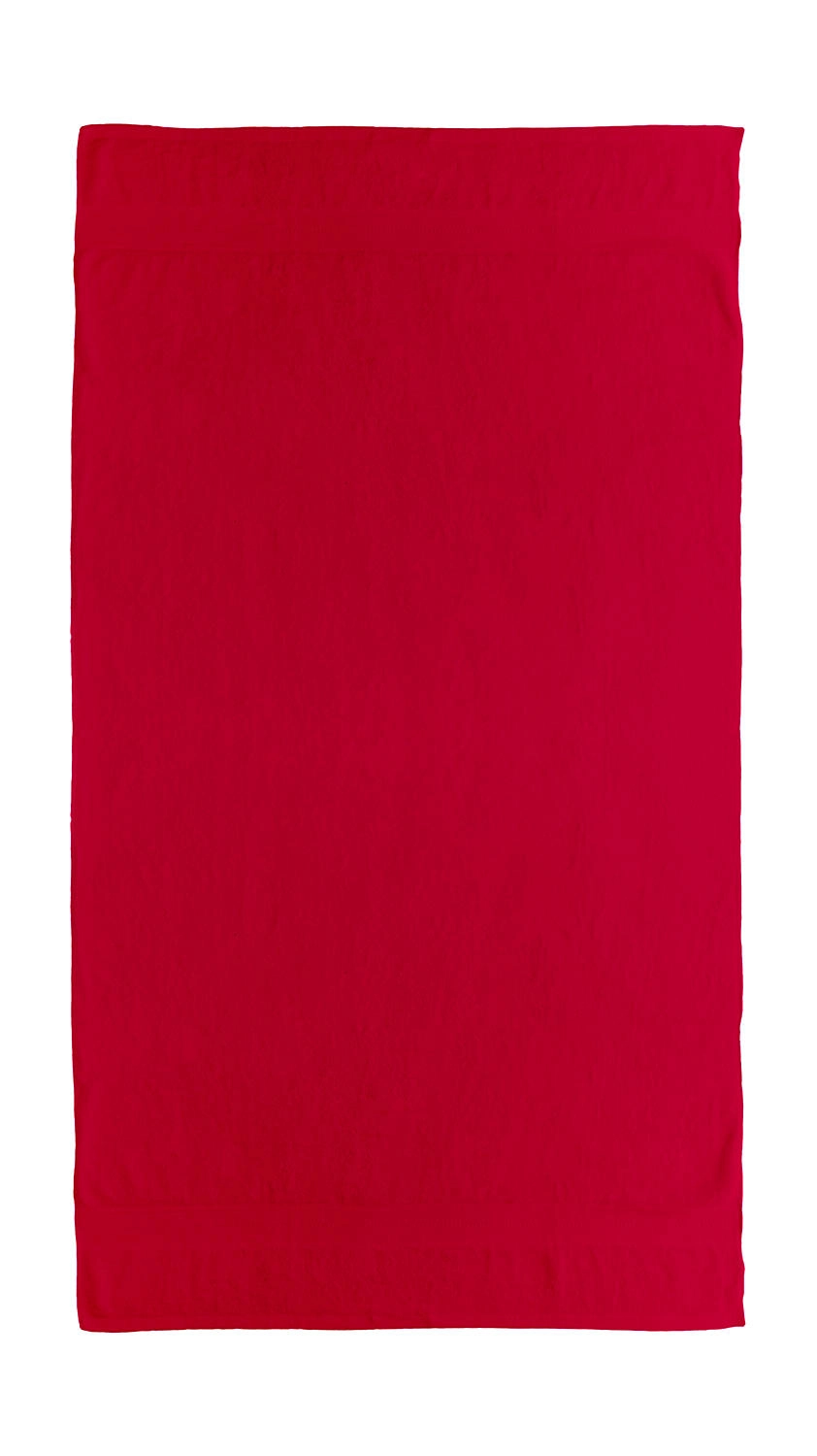 Rhine Beach Towel 100x150 oder 180 cm zum Besticken und Bedrucken in der Farbe Red mit Ihren Logo, Schriftzug oder Motiv.