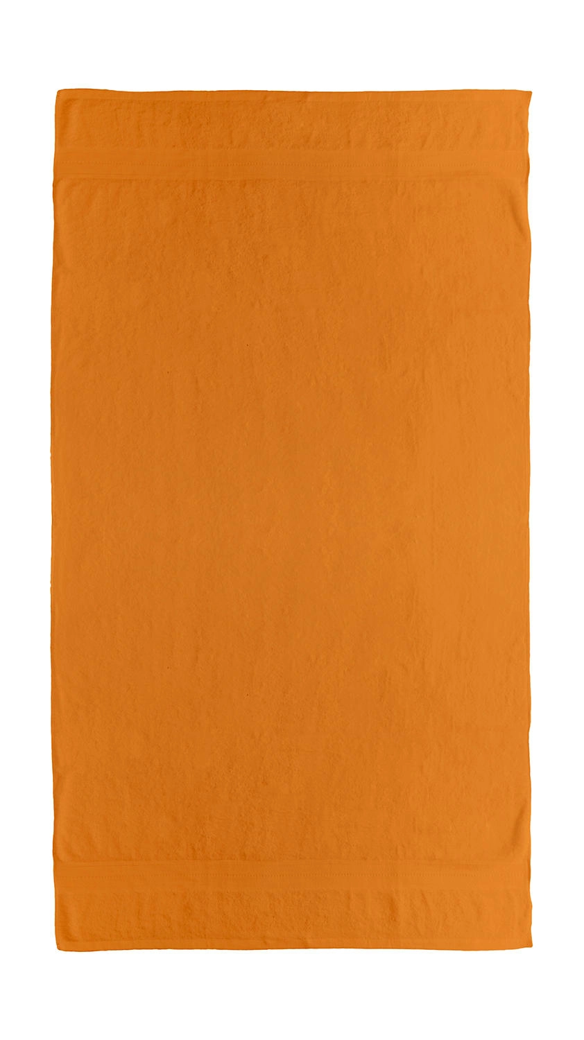Rhine Beach Towel 100x150 oder 180 cm zum Besticken und Bedrucken in der Farbe Bright Orange mit Ihren Logo, Schriftzug oder Motiv.