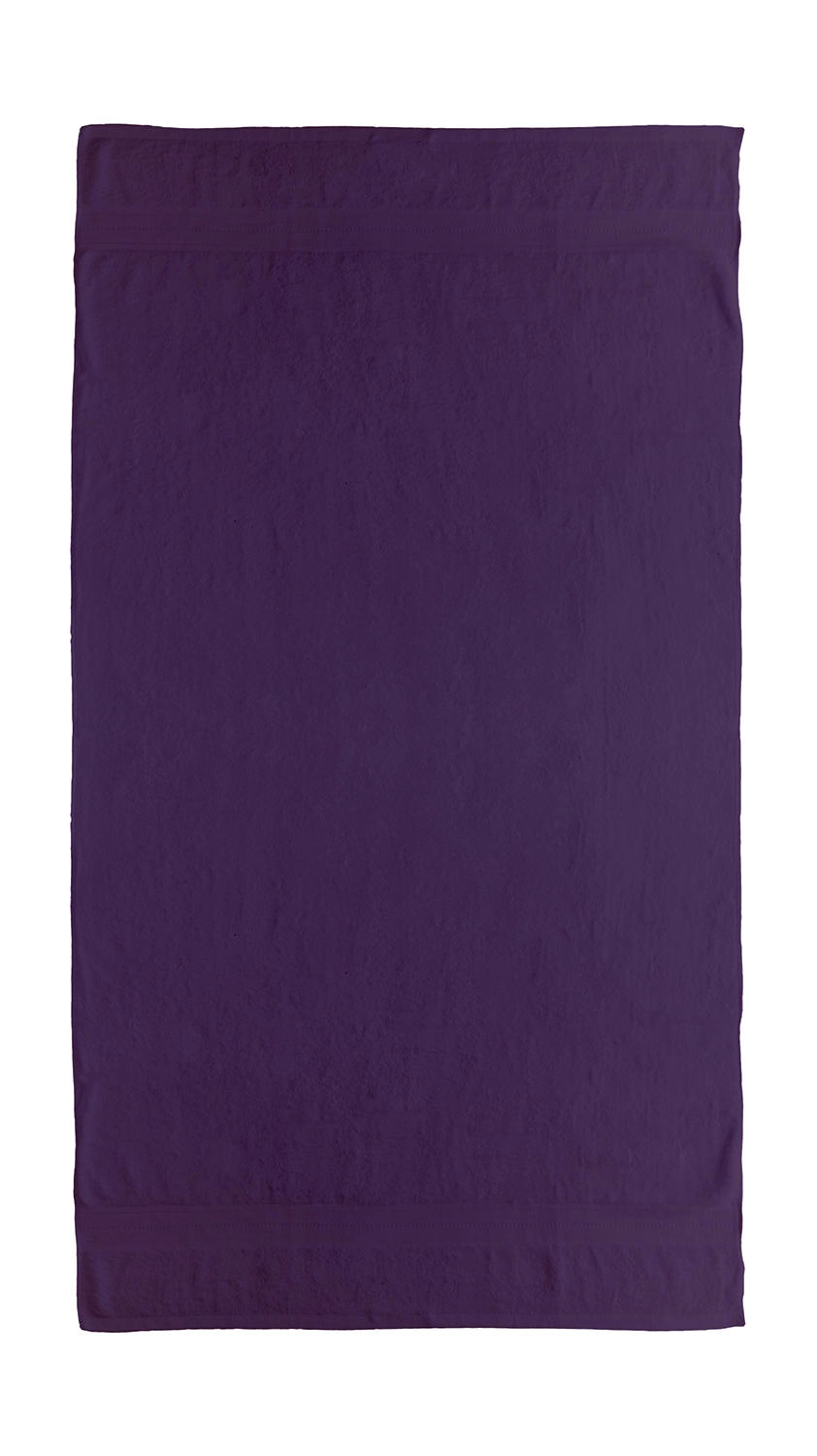 Rhine Beach Towel 100x150 oder 180 cm zum Besticken und Bedrucken in der Farbe Aubergine mit Ihren Logo, Schriftzug oder Motiv.