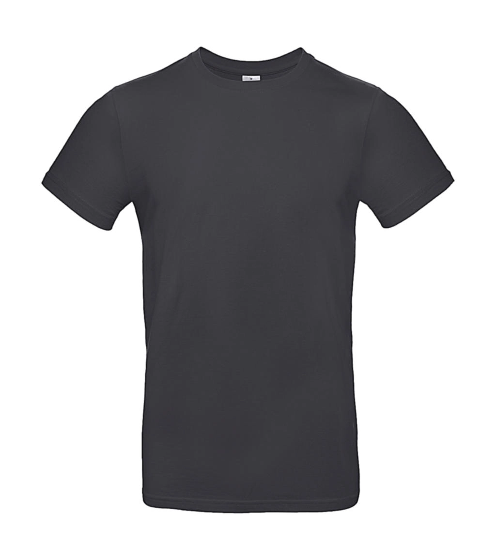 #E190 T-Shirt zum Besticken und Bedrucken in der Farbe Dark Grey mit Ihren Logo, Schriftzug oder Motiv.