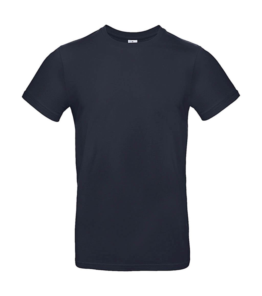 #E190 T-Shirt zum Besticken und Bedrucken in der Farbe Navy mit Ihren Logo, Schriftzug oder Motiv.