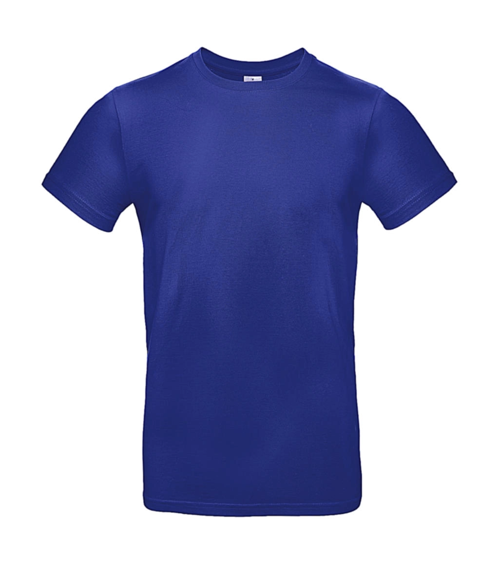 #E190 T-Shirt zum Besticken und Bedrucken in der Farbe Cobalt Blue mit Ihren Logo, Schriftzug oder Motiv.