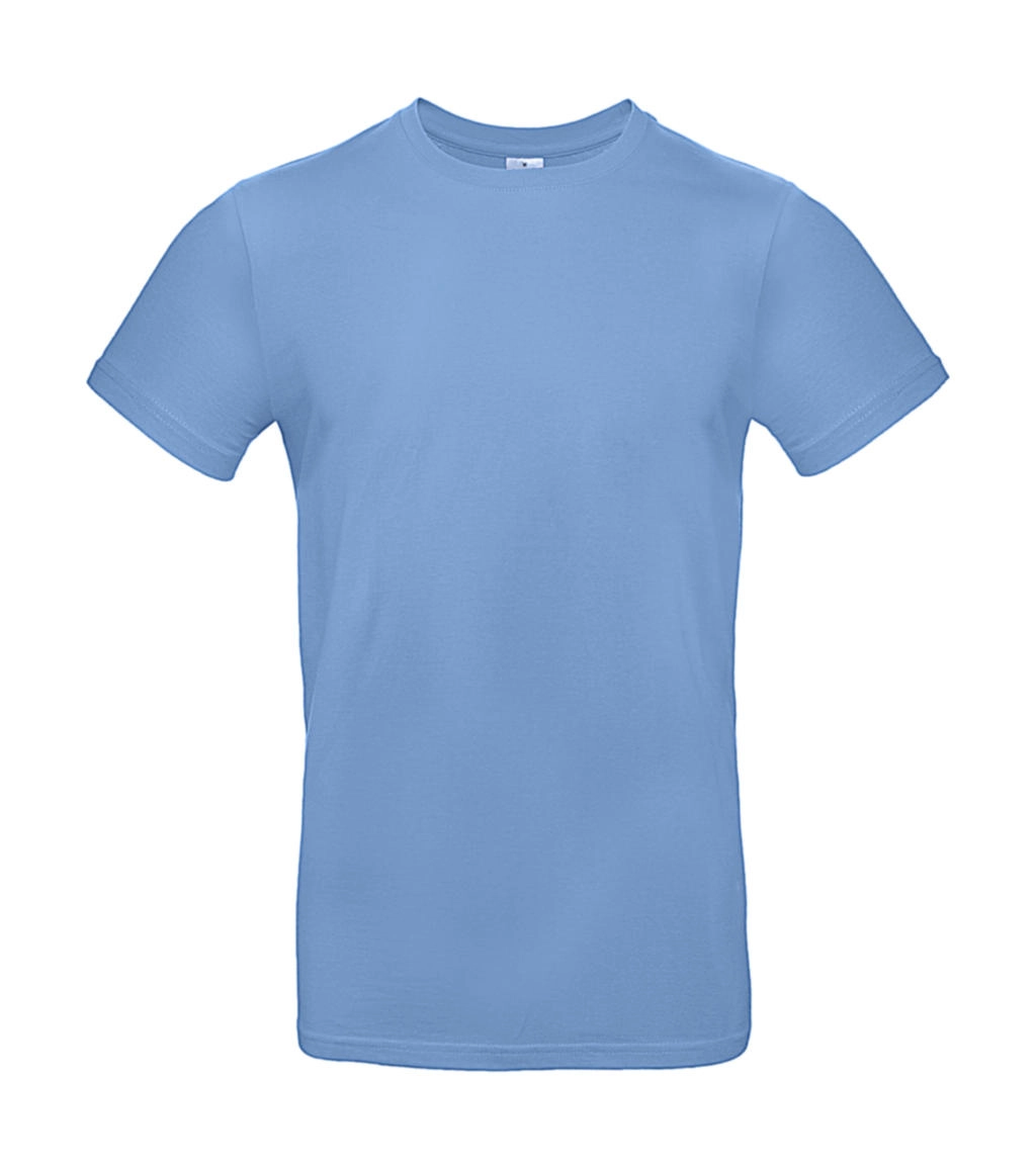 #E190 T-Shirt zum Besticken und Bedrucken in der Farbe Sky Blue mit Ihren Logo, Schriftzug oder Motiv.