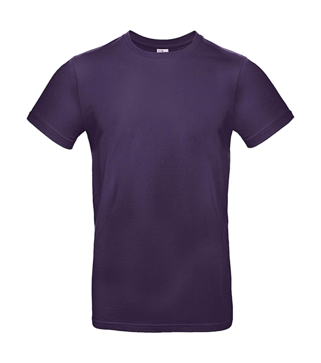 #E190 T-Shirt zum Besticken und Bedrucken in der Farbe Urban Purple mit Ihren Logo, Schriftzug oder Motiv.