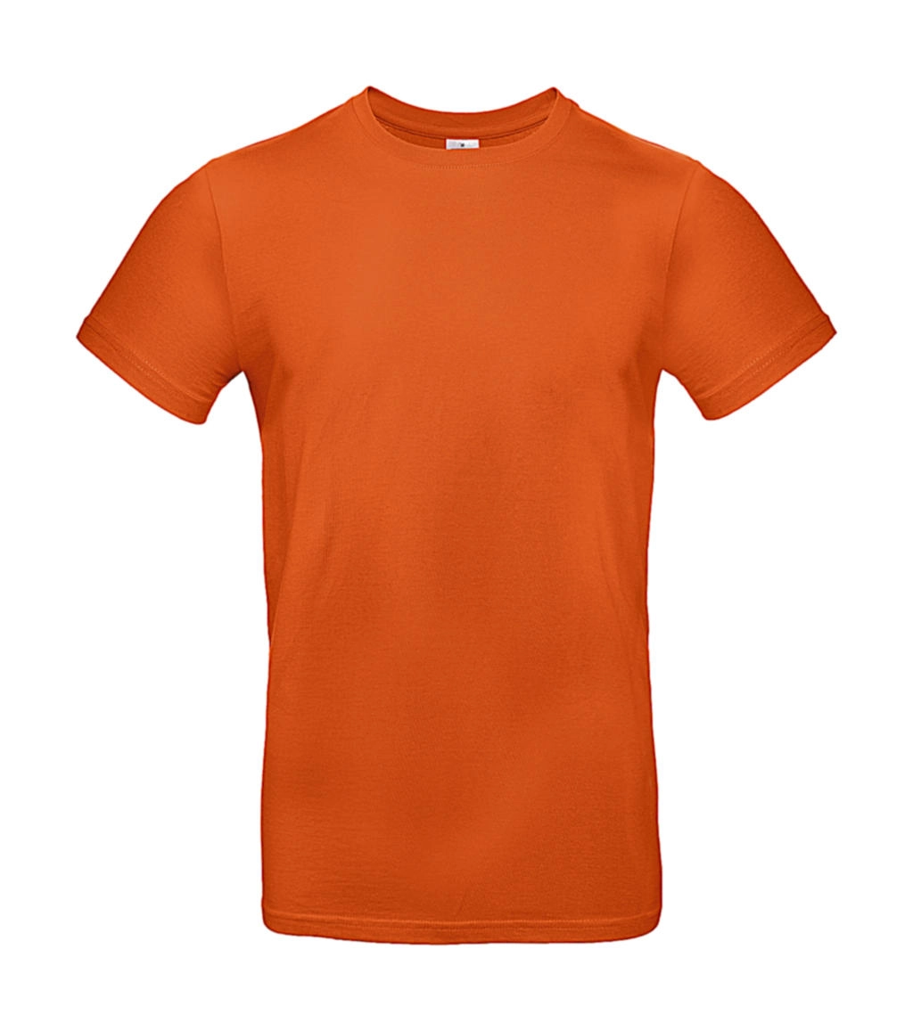 #E190 T-Shirt zum Besticken und Bedrucken in der Farbe Urban Orange mit Ihren Logo, Schriftzug oder Motiv.