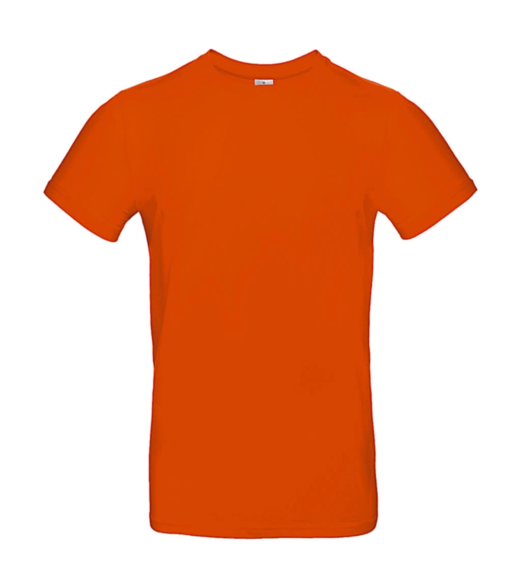 #E190 T-Shirt zum Besticken und Bedrucken in der Farbe Orange mit Ihren Logo, Schriftzug oder Motiv.
