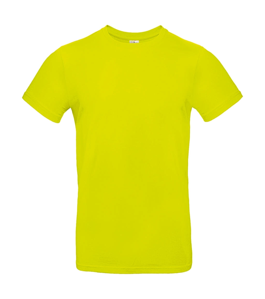 #E190 T-Shirt zum Besticken und Bedrucken in der Farbe Pixel Lime mit Ihren Logo, Schriftzug oder Motiv.