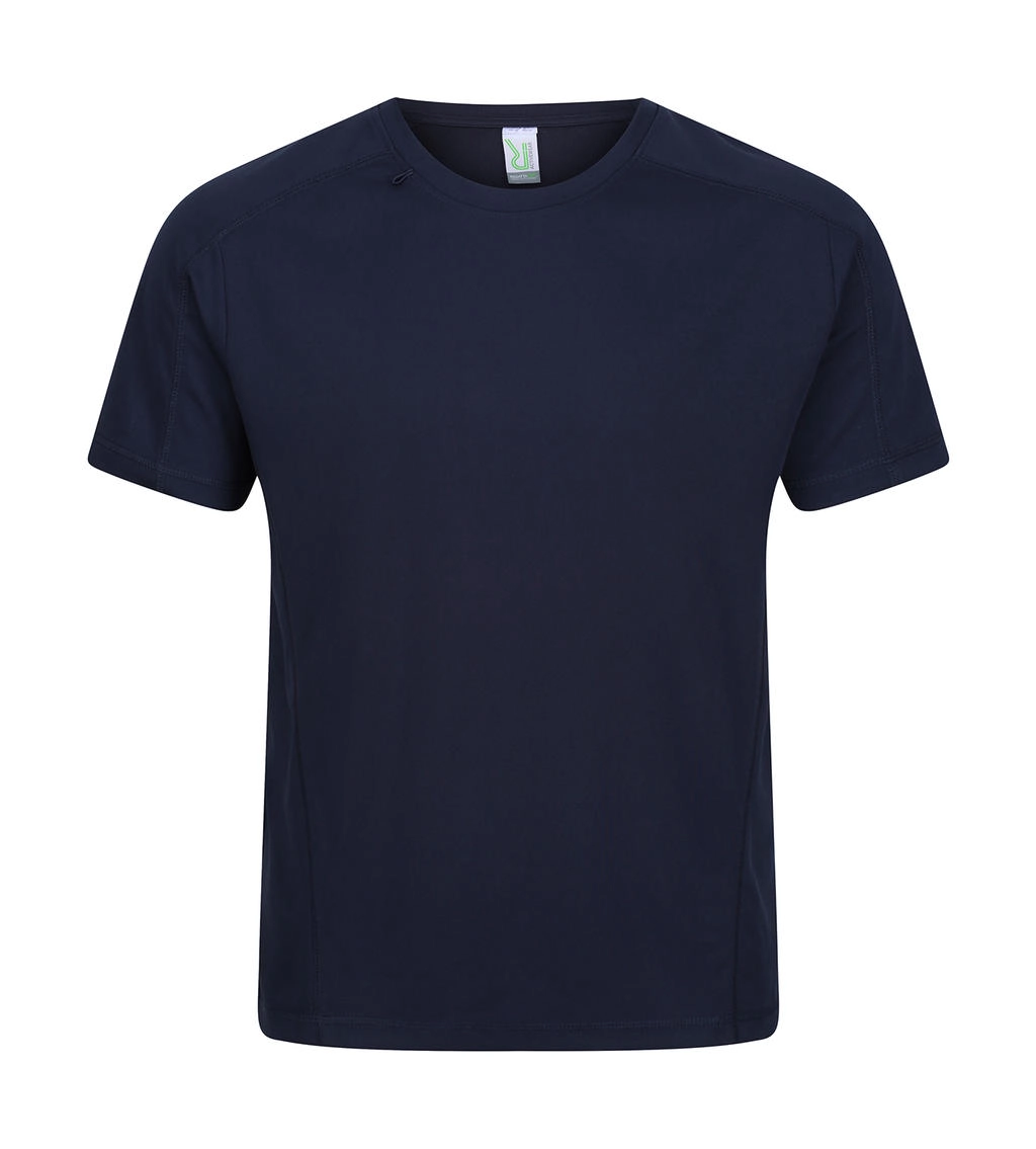 Beijing T-Shirt zum Besticken und Bedrucken in der Farbe Navy/Navy mit Ihren Logo, Schriftzug oder Motiv.
