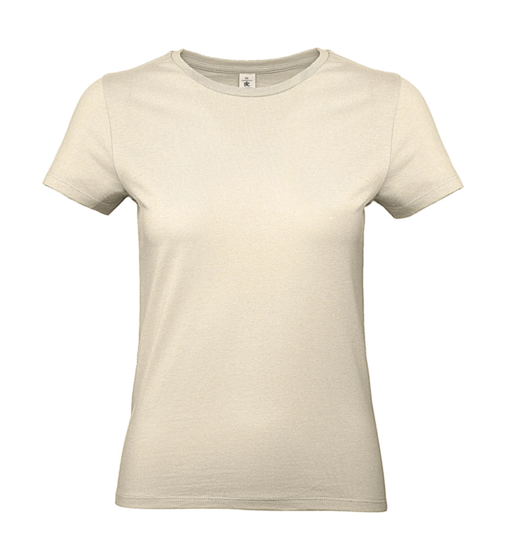 #E190 /women T-Shirt zum Besticken und Bedrucken in der Farbe Natural mit Ihren Logo, Schriftzug oder Motiv.