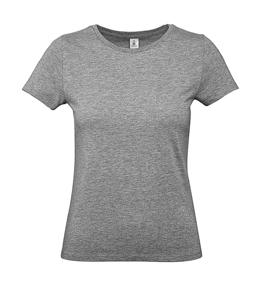 #E190 /women T-Shirt zum Besticken und Bedrucken in der Farbe Sport Grey mit Ihren Logo, Schriftzug oder Motiv.