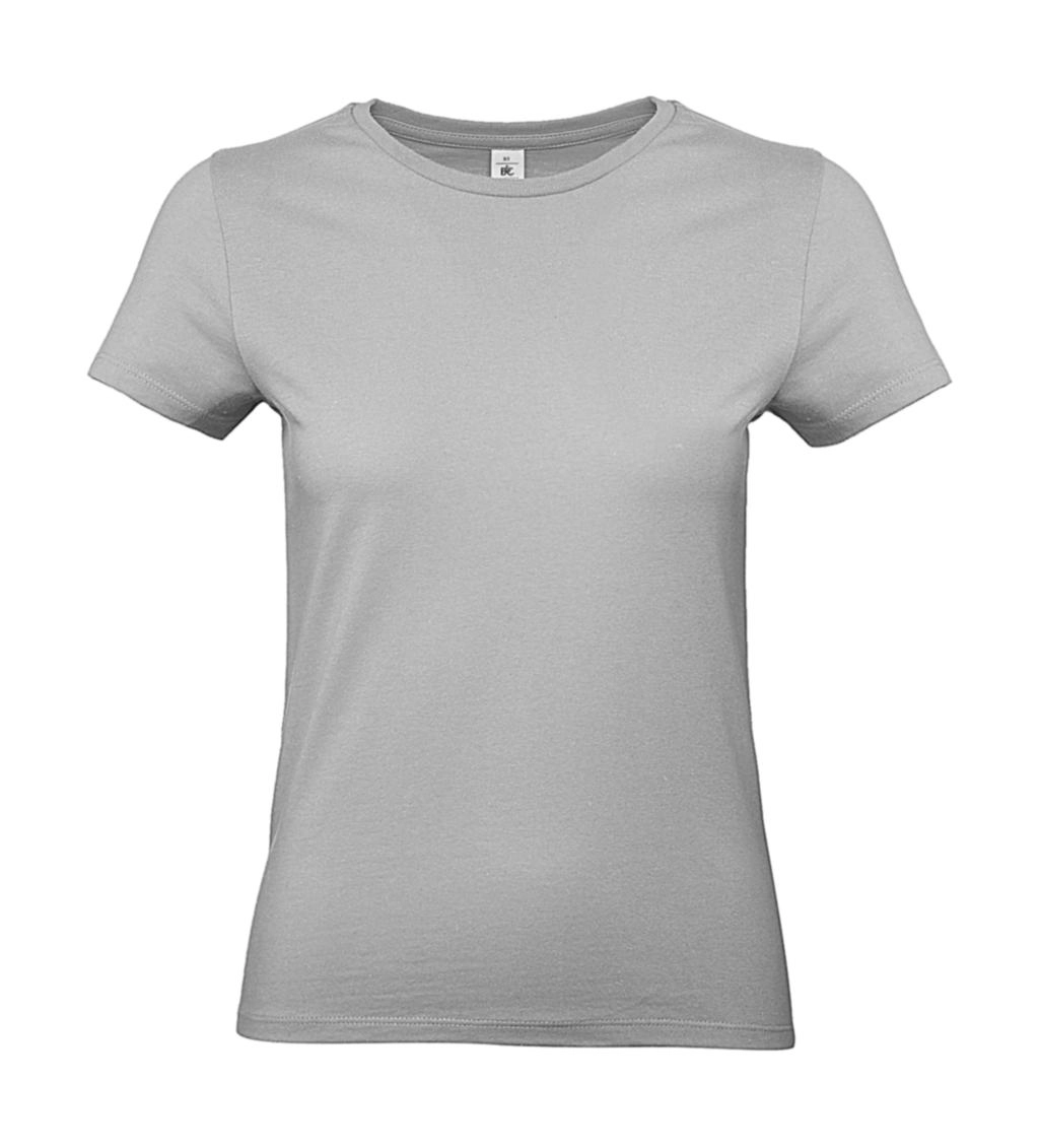 #E190 /women T-Shirt zum Besticken und Bedrucken in der Farbe Pacific Grey mit Ihren Logo, Schriftzug oder Motiv.