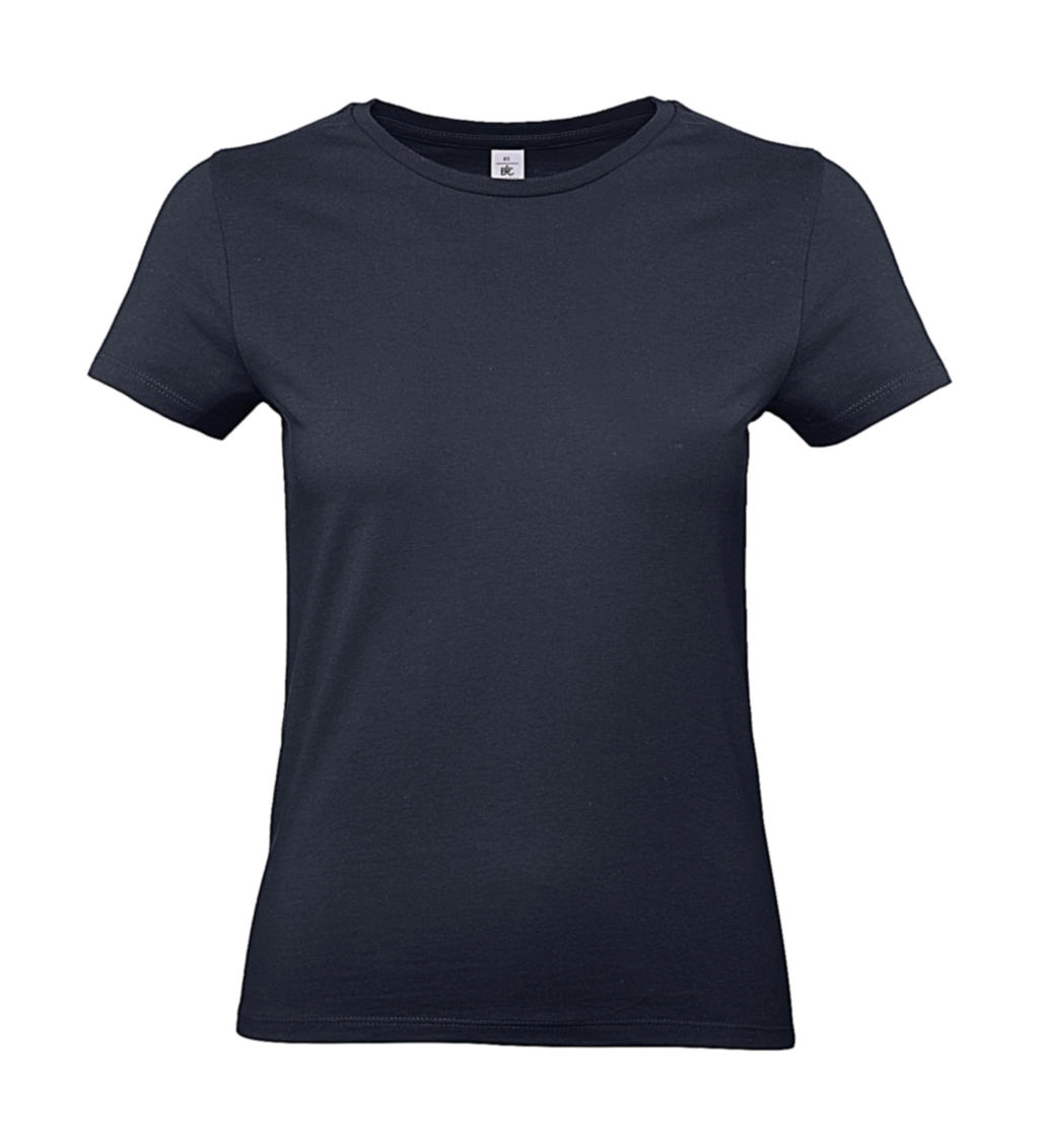 #E190 /women T-Shirt zum Besticken und Bedrucken in der Farbe Navy mit Ihren Logo, Schriftzug oder Motiv.