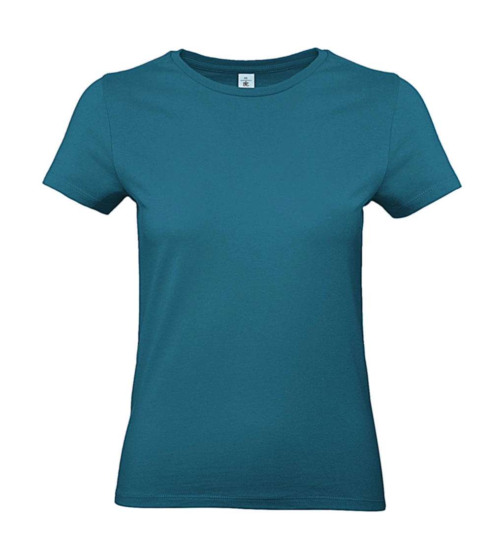 #E190 /women T-Shirt zum Besticken und Bedrucken in der Farbe Diva Blue mit Ihren Logo, Schriftzug oder Motiv.