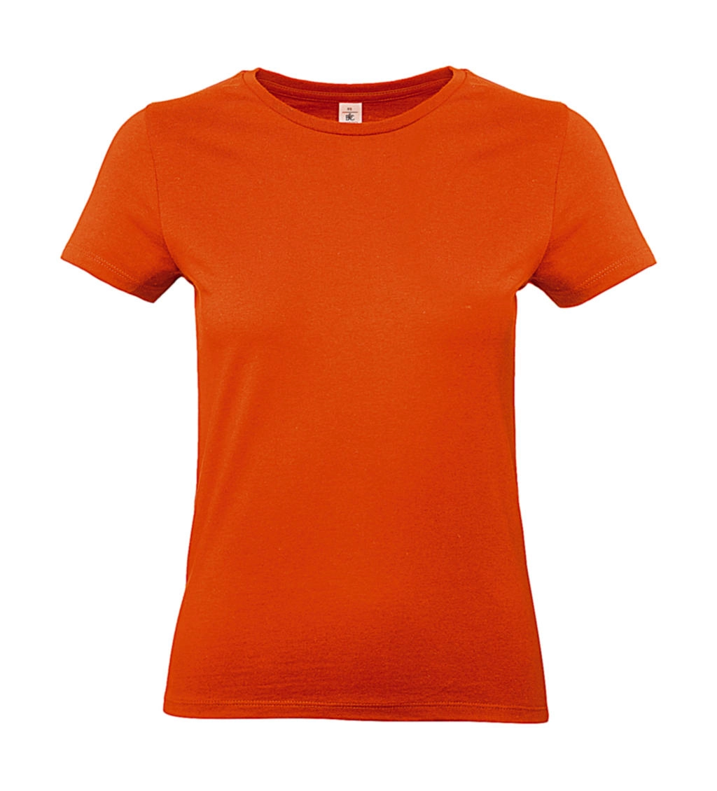 #E190 /women T-Shirt zum Besticken und Bedrucken in der Farbe Orange mit Ihren Logo, Schriftzug oder Motiv.