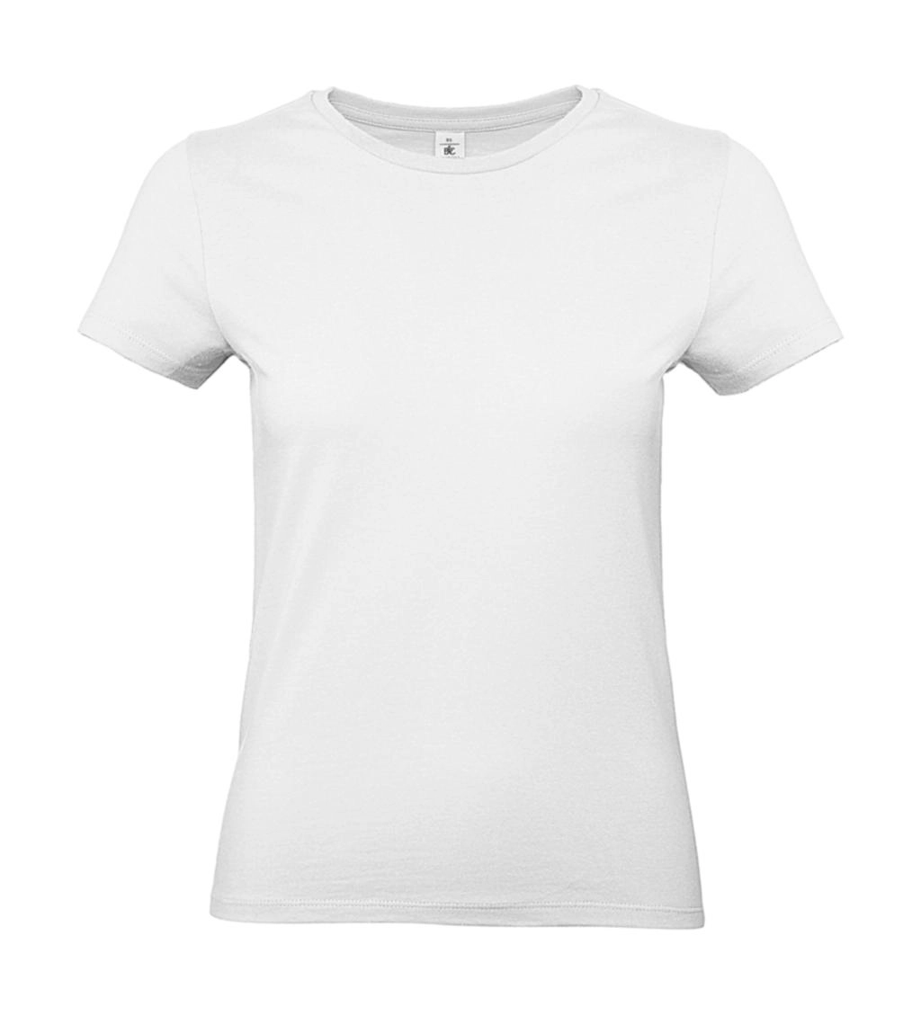 #E190 /women T-Shirt zum Besticken und Bedrucken in der Farbe Ash mit Ihren Logo, Schriftzug oder Motiv.