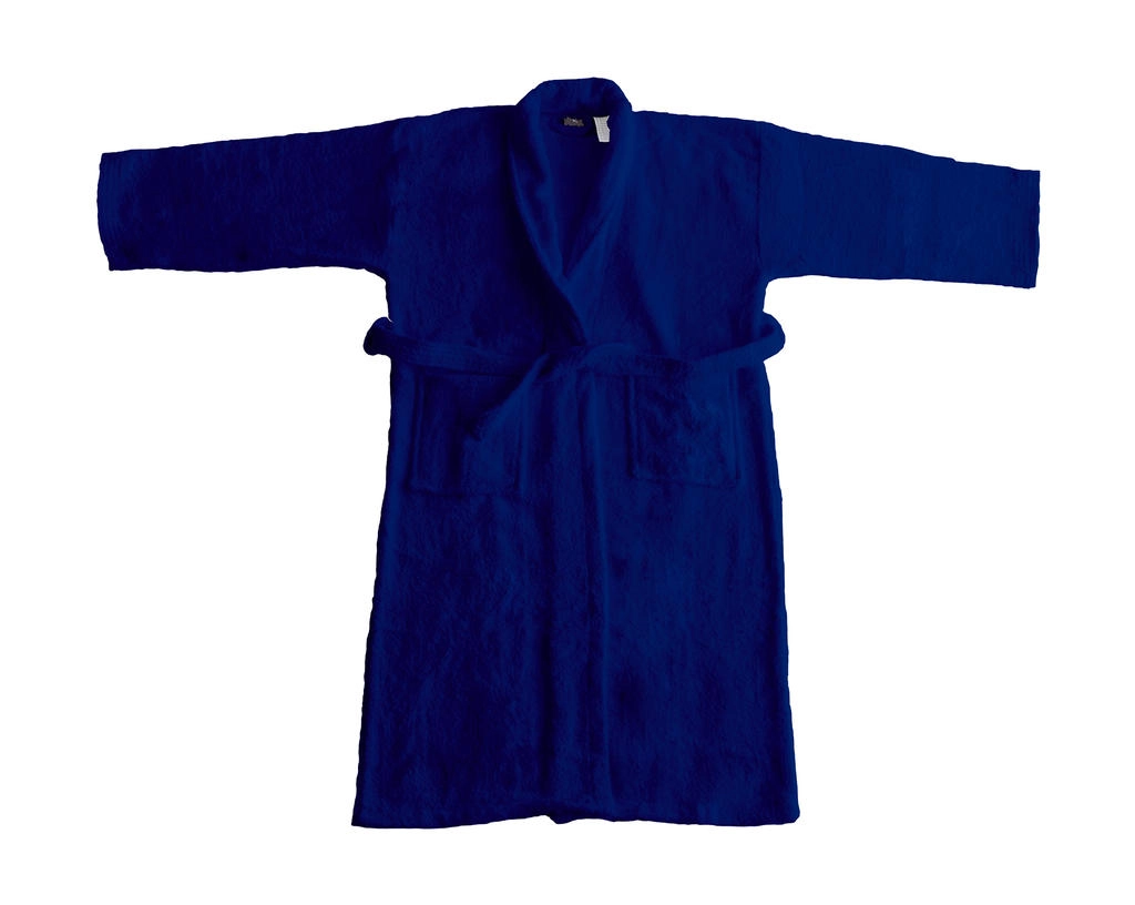 Geneva Bath Robe zum Besticken und Bedrucken in der Farbe Navy mit Ihren Logo, Schriftzug oder Motiv.