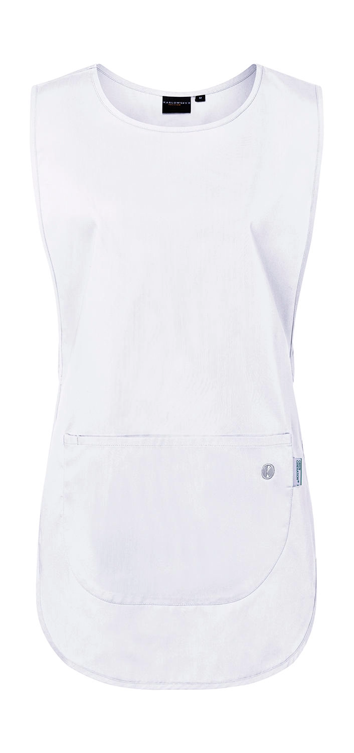Pull-over Tunic Essential zum Besticken und Bedrucken in der Farbe White mit Ihren Logo, Schriftzug oder Motiv.