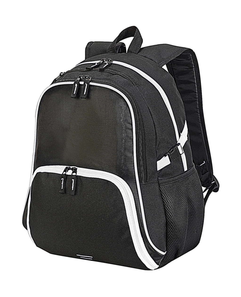 Kyoto Ultimate Backpack zum Besticken und Bedrucken in der Farbe Black/White mit Ihren Logo, Schriftzug oder Motiv.
